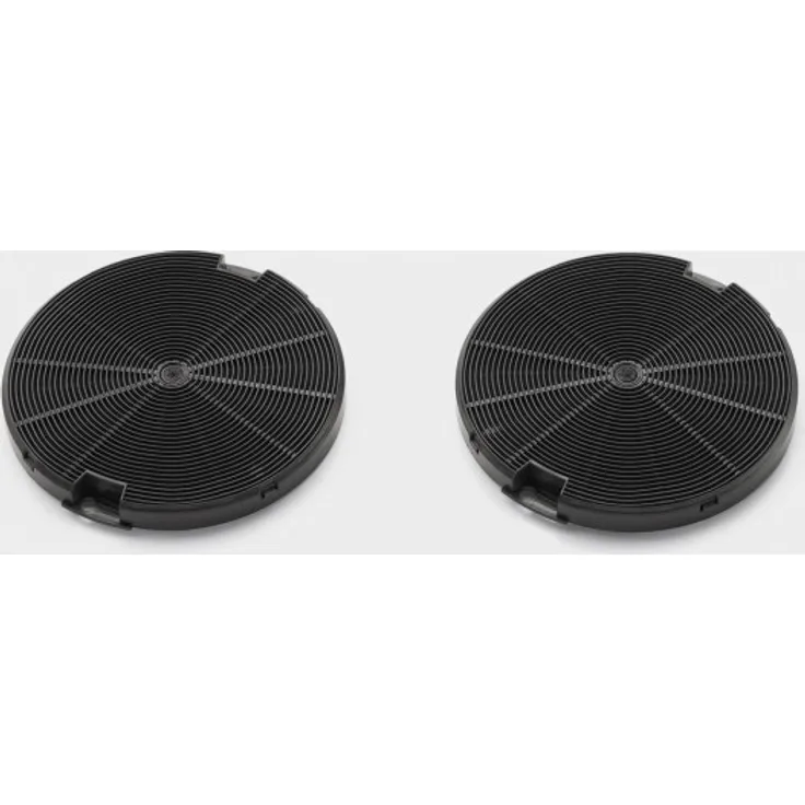 SMEG KITFC155, Aktivkohlefilter für Dunstabzugshauben runde Bauform, 2 Stück