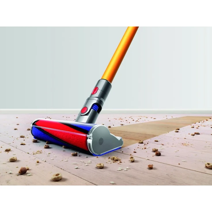 Dyson V8 Absolute 2017 Handstaubsauger, 40 min Laufzeit, Elektrobürsten mit Direktantrieb und Softwalze  – Bild 3
