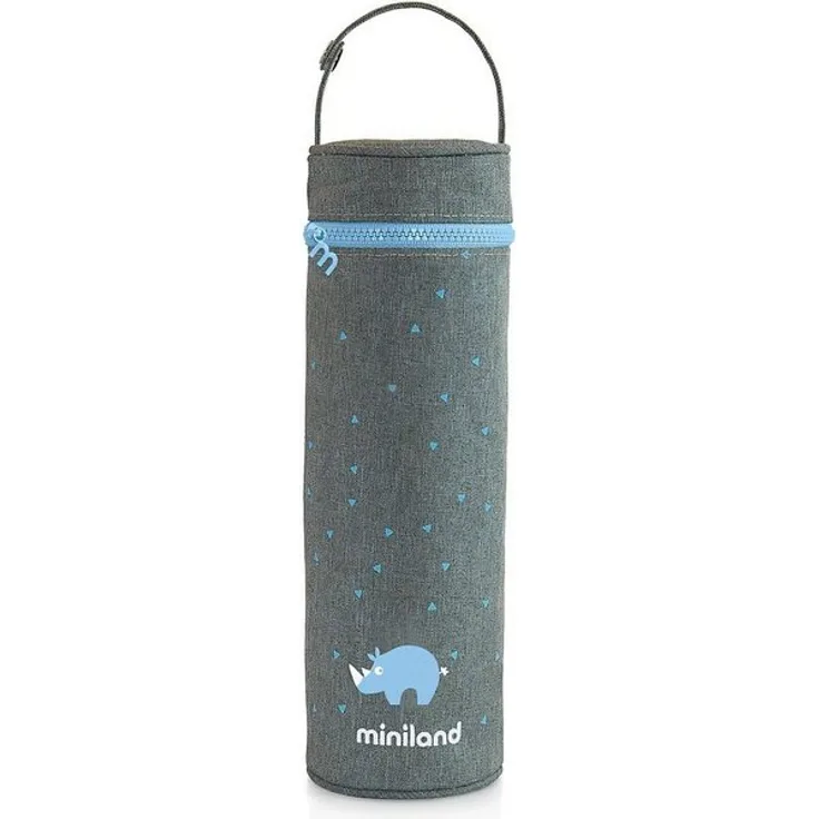 Miniland Isolierflasche »Flaschen-Isoliertasche Silky, 500 ml, azurblau«