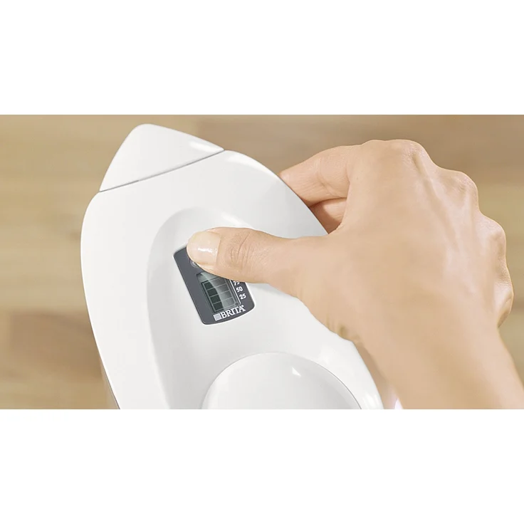 BRITA Wasserfilter Marella weiß inkl. 1 Maxtra Plus Filterkartusche – BRITA Filter zur Reduzierung von Kalk, Chlor & geschmacksstörenden Stoffen im Wasser  – Bild 4