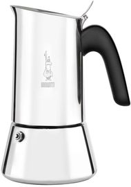 Bialetti New Venus Induction Espressokocher, induktionsgeeignet, für 6 Tassen, silber