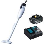 Makita Akku-Staubsauger DCL181FZW 18V + Ladegerät DC18RC + Akku BL 1830B 3,0 Ah