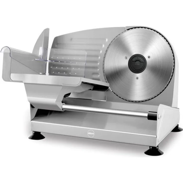 Eldom KR400 Allesschneider elektrisch, 150W, stufenlos einstellbare Schnittstärke, silber