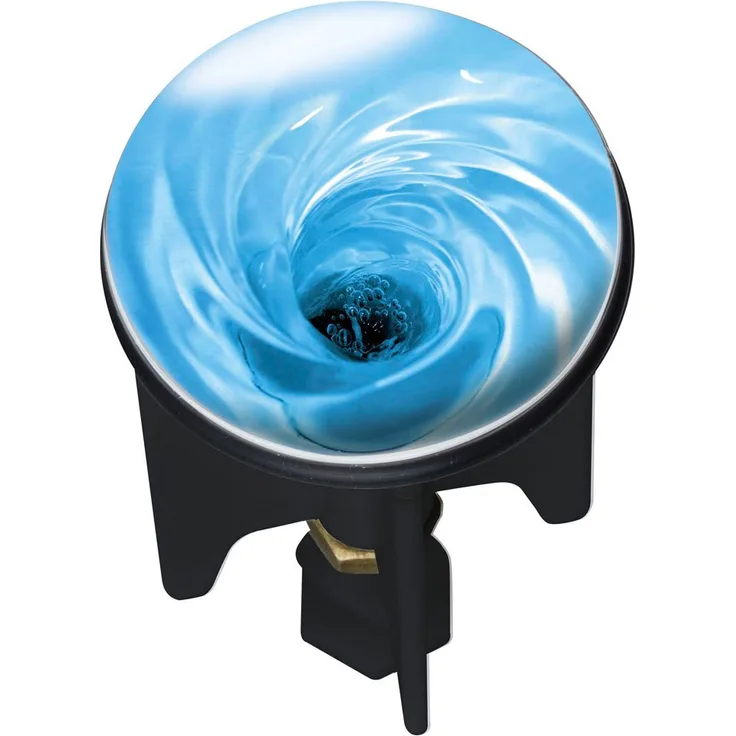 WENKO 20766100 Waschbeckenstöpsel Pluggy Water - Abfluss-Stopfen, für alle handelsüblichen Abflüsse, Kunststoff, 3.9 x 6.5 x 3.9 cm, Mehrfarbig