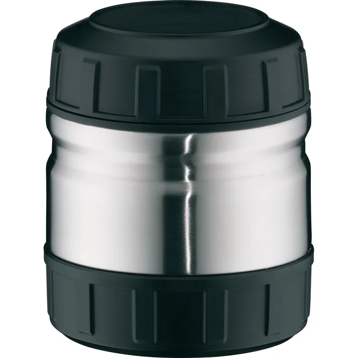 alfi Thermobehälter für Essen Outdoor, Edelstahl mattiert 500ml, kleines Speisegefäß für Speisen, Suppen oder Müsli unterwegs, auslaufsicher, BPA-Frei, 6 Stunden heiß, 10 Stunden kalt - 5708.205.050