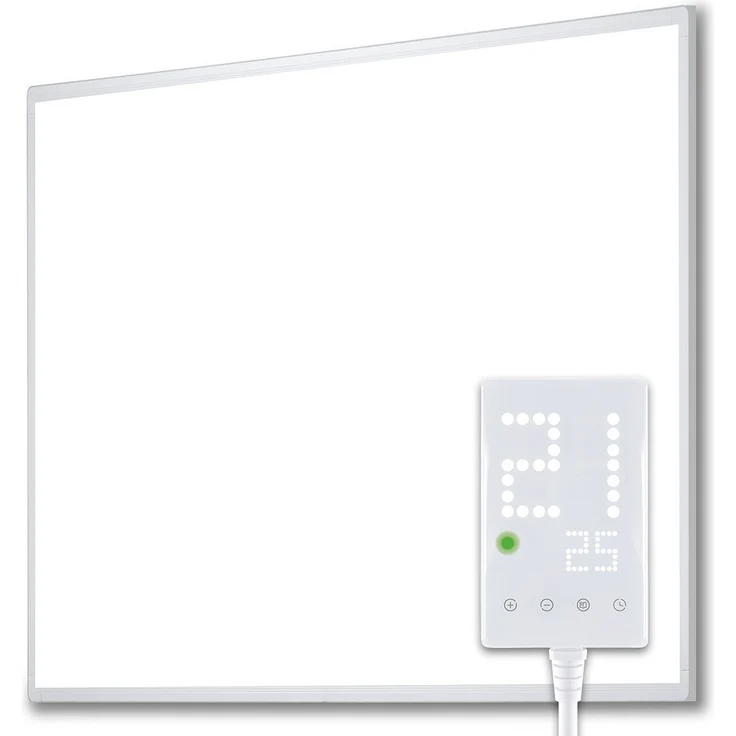 Heidenfeld HF-HP100 Infrarotheizung Heizkörper Flachheizung Heizpaneel bis 1000W Infrarot (300 Watt), Infrarotheizung