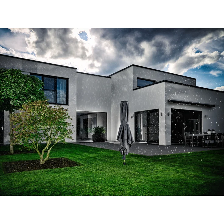 Leifheit 82100 Linoprotect 400, Wäschespinne mit Dach, Aluminium, 40 m Leine für 4 Waschladungen – Bild 16