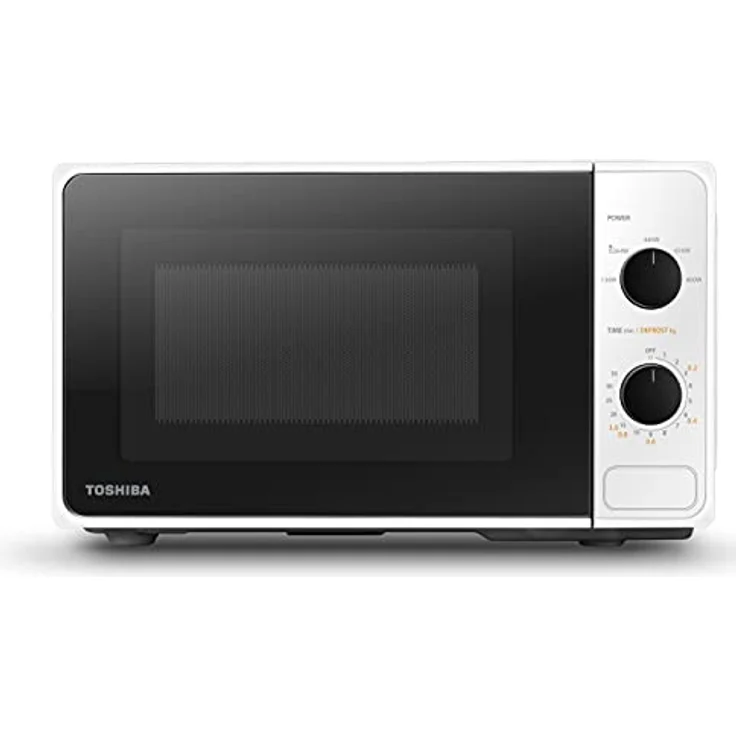 Toshiba MM2-MM20PFWH Mikrowelle, Standgerät, 800 Watt, 20 Liter Garraum, weiß – Bild 1