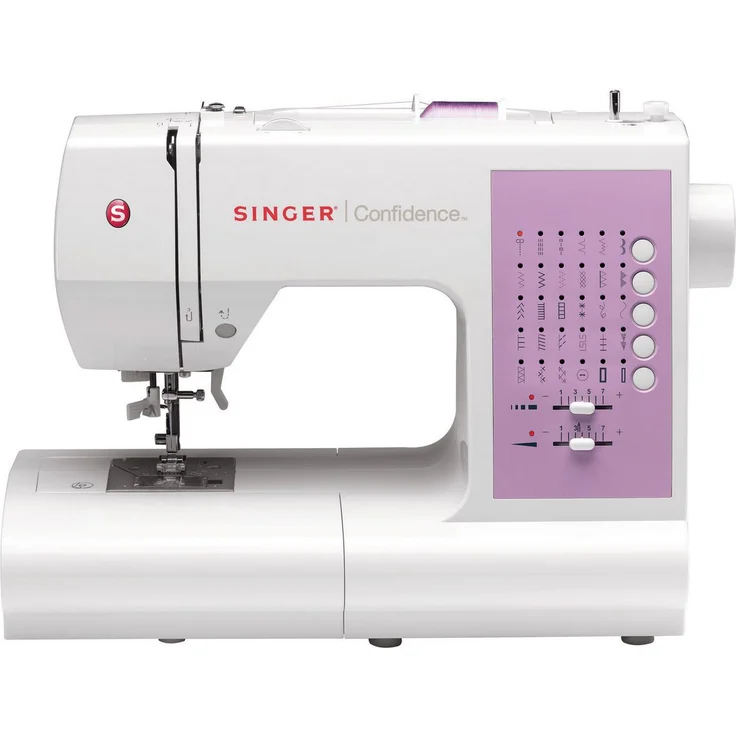 Singer Confidence 7463  Nähmaschine, weiß – Bild 1