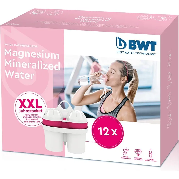 BWT Filterkartuschen, Weiß, 12 Stück
