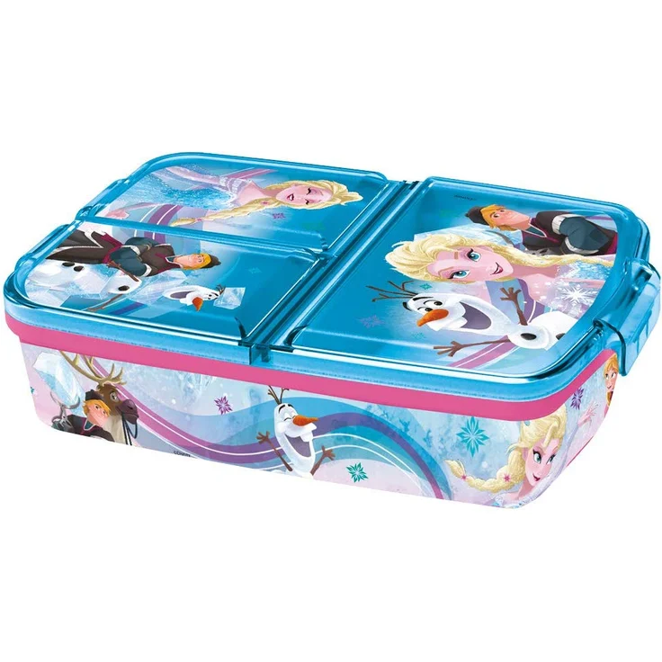 Stor Disney Frozen - 3 in 1 Frühstücksbox 15 x 9 x 7 cm
