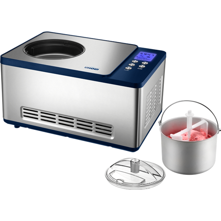 UNOLD Eismaschine Schuhbeck exklusiv, mit Kompressor, 1,5 Liter Eiscreme, 48818  – Bild 4