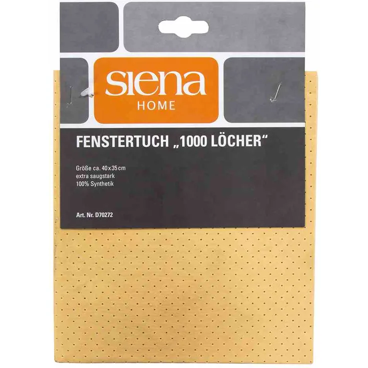 Siena Home 90754774 Fenstertuch 40x38cm 1000L Synthetik