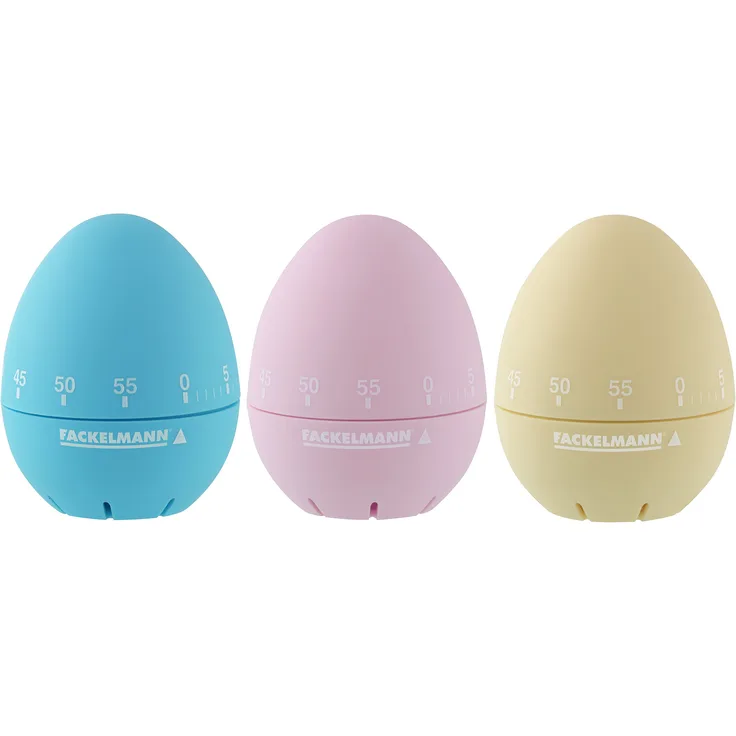 Zenker Kurzzeitwecker, Kunststoff, Sortiert: Creme, Rosa, Blau, 60 cm