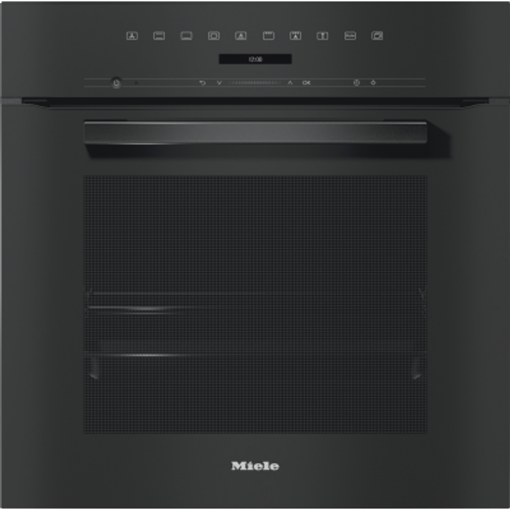 Miele H 7260 B Backofen, Obsidianschwarz, Garraum 76 Liter
