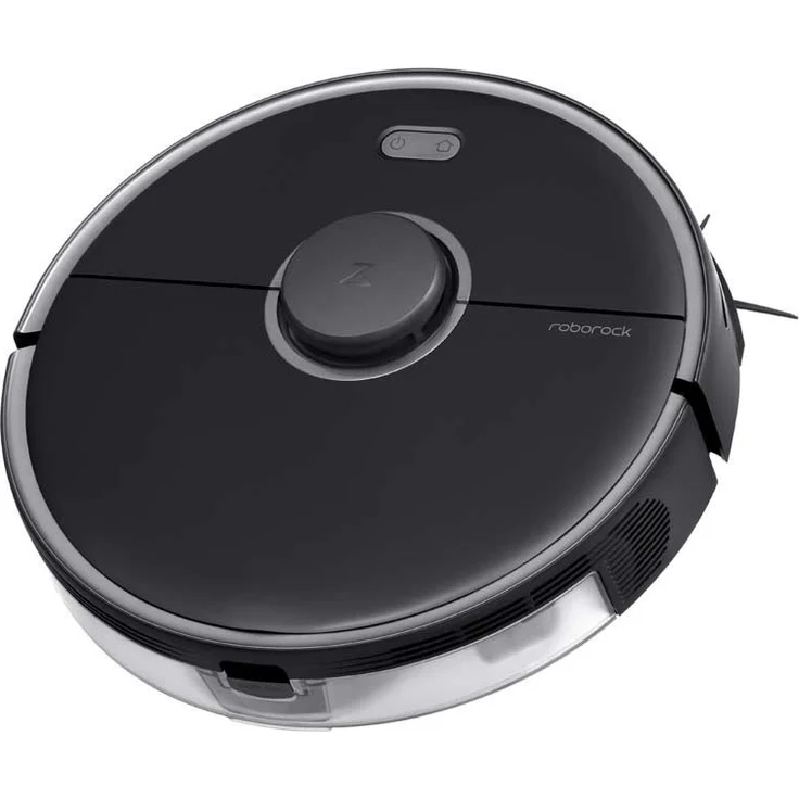Roborock S5 Max Saugroboter mit Wischfunktion, 150 min Akkubetrieb, 2.000 Pa Saugleistung, App- und Sprachsteuerung, Hindernisüberwindung, intelligente Wegplanung, virtuelle Wände, schwarz – Bild 3