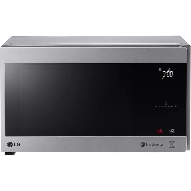 LG MS2595CIS Mikrowelle, Standgerät, 25 Liter Garraum, 1000 Watt, silber