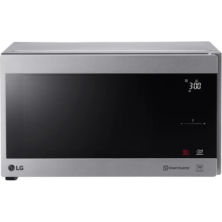 LG MS2595CIS Mikrowelle, Standgerät, 25 Liter Garraum, 1000 Watt, silber – Bild 1