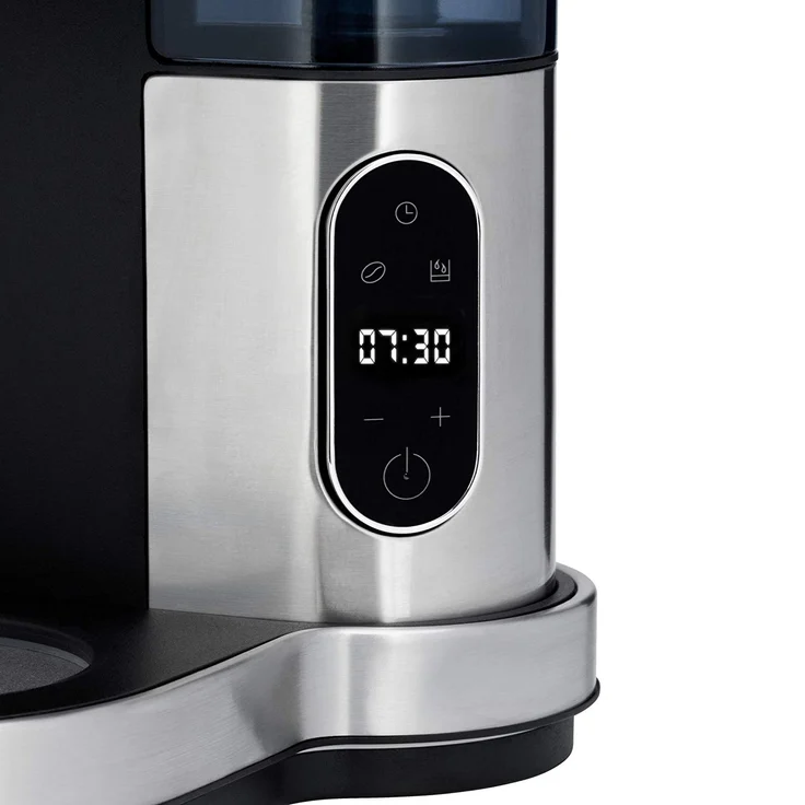 WMF Lumero Kaffeemaschine mit Glaskanne, Filterkaffee, 10 Tassen, Timerfunktion, Warmhalteplatte, abnehmbarer Wassertank, Touch-Display, Tropfstopp, Schwenkfilter, Abschaltautomatik, 1000 W – Bild 5