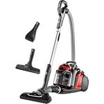 AEG LX8-2-CR-A Staubsauger ohne Beutel (Ideal für Haustierbesitzer, inkl. Zusatzdüsen, stufenlose Leistungsregulierung, 600 Watt, 12 m Aktionsradius, 1,6 l Staubbehälter, Allergy Filter, rot)