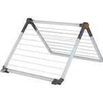 Juwel Wäscheständer 'Super Dry WING', für Badewanne, Dusche und Balkon, 8,8 m Trockenlänge