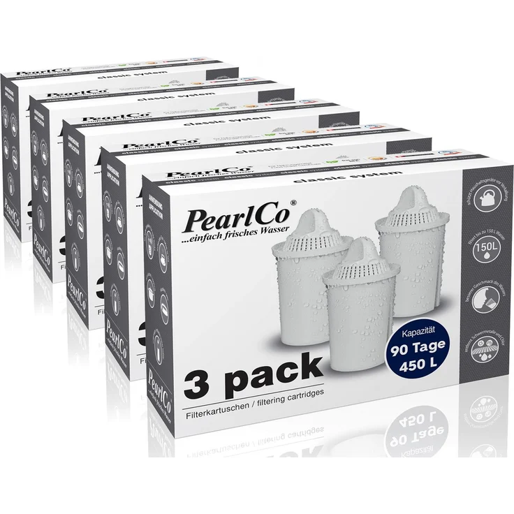PearlCo classic Filterkartuschen 15er-Pack – Bild 1