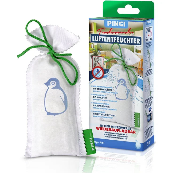 Luftentfeuchter Pingi Luftreiniger 150 Gr Auto Luftentfeuchter 3qm Lufttrockner BWE