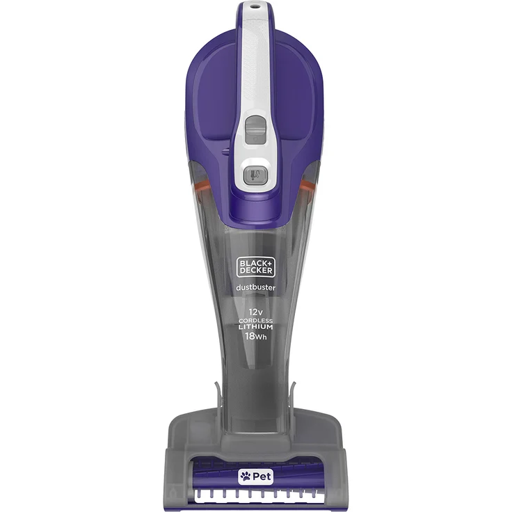 Black+Decker DVB315JP-QW Handstaubsauger Violett-Titanium – Bild 1