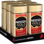 Nescafé Gold Entkoffeiniert, löslicher Kaffee, 6er Pack, 6x100g Glas