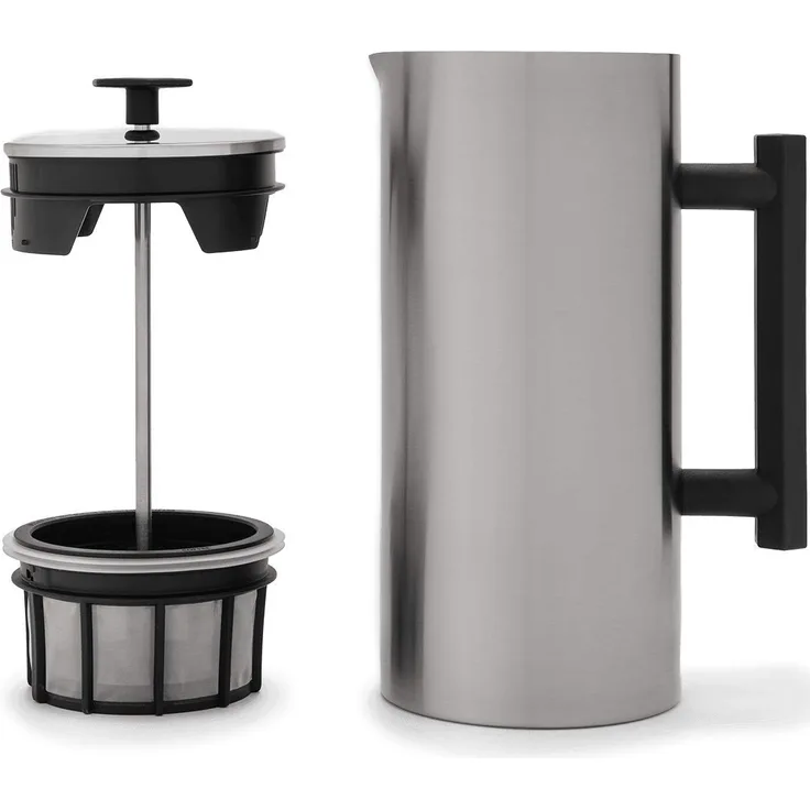 Espro 18169 French Press P6, Kaffee Stempelkanne mit Thermofunktion, Coffee-Maker, Kaffeezubereiter, 950ml, Edelstahl gebürstet, Stainless Steel