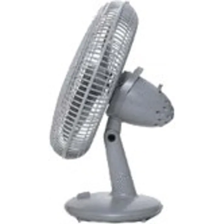 Vortice 60615 40-16'' Tischventilator, Leise und Leistungsstark, 90° Schwenkbereich, Ø 40 cm, Gordon 40, Lichtgrau, W, 230 V, licht grau