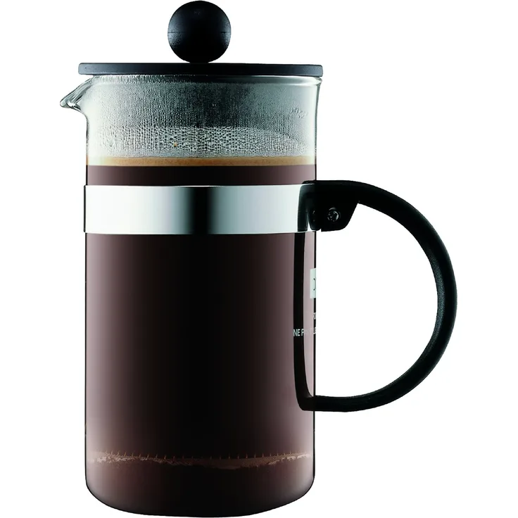 Bodum bistroNOUVEAU Kaffeebereiter (French Press System, Spülmaschinengeeignet), 0,35 liters schwarz