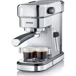 SEVERIN Espresa KA 5994 Espressomaschine (ca. 1350 W, massiver und professioneller Siebträger (Gewicht ca. 450 g) einstellbare Temperatur und speicherbare Tassenfüllmenge)