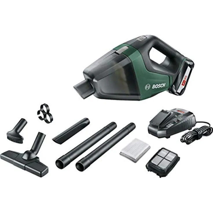 Bosch Akku Staubsauger UniversalVac 18 (2,5 Ah Akku, 18 Volt System, im Karton)