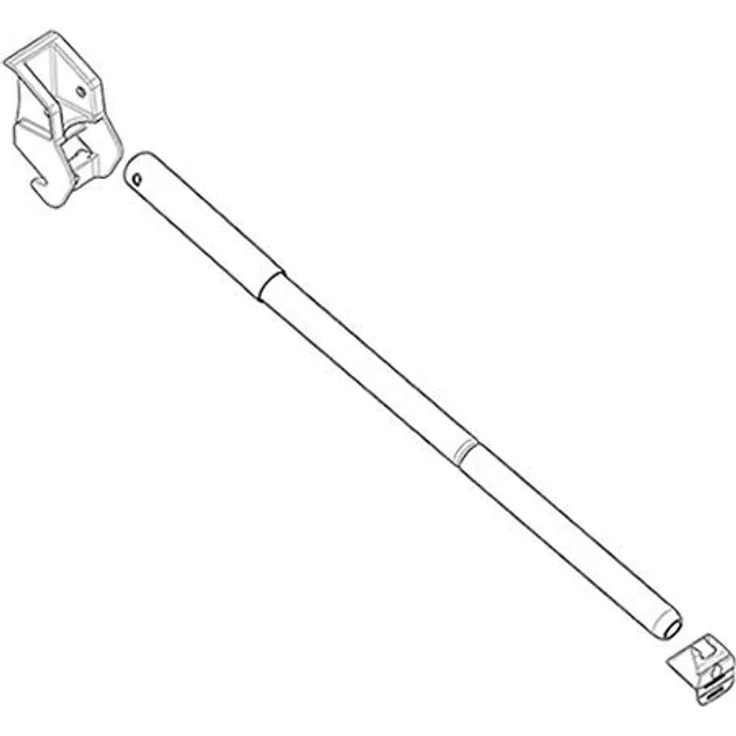 Spannstange, Auszug 2,5 m
