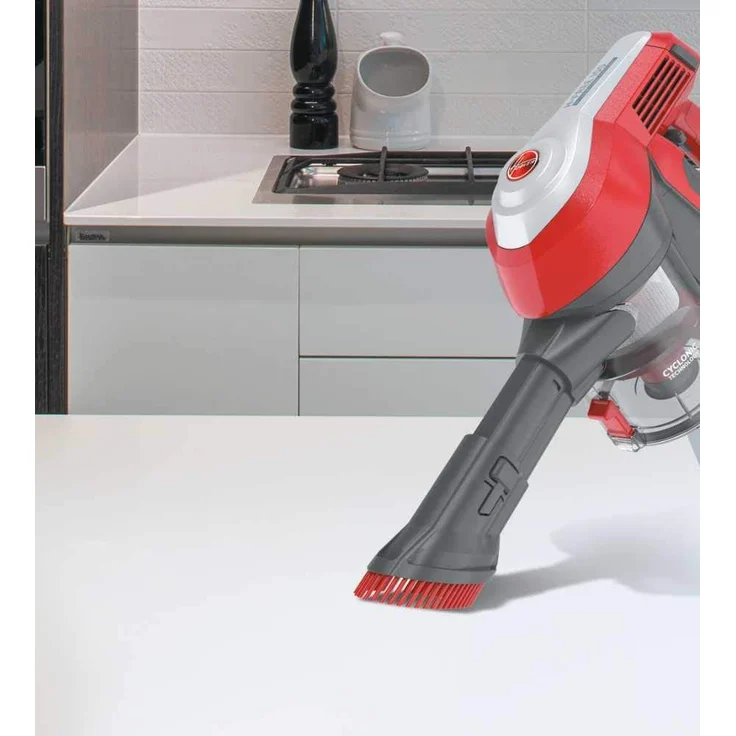 Hoover Akku-Hand- und Stielstaubsauger H-Free 100 Home, HF122RH mit Tool an Bord, große Staubbehälterkapazität, schnelle Bürstenfreigabe und LED-Leuchten an der Bodendüse – Bild 7