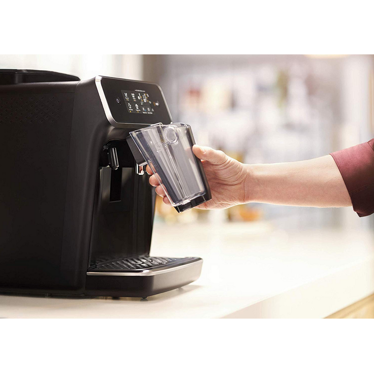 Philips 2200 Serie EP2231-40 LatteGo Kaffeevollautomat mit integriertem Mahlwerk, 3 Kaffeespezialitäten, schwarz – Bild 4