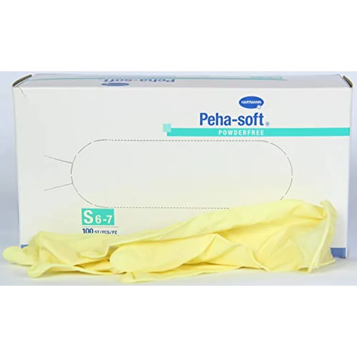 Latexhandschuhe Hartmann Peha-Soft puderfrei S