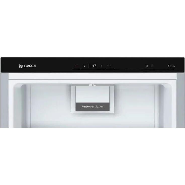 Bosch KSV36AIDP Kühlschrank, freistehend, edelstahl mit Anti-Fingerprint, 0-Grad-Zone, Schnellkühlen und -gefrieren, LED, Breite 60 cm – Bild 3