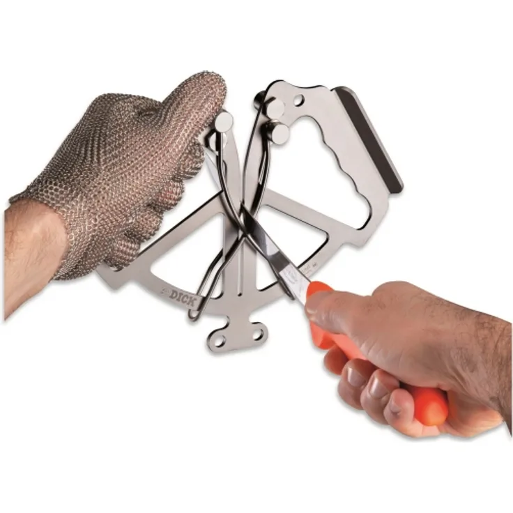 Dick Messerschärfer 9008600 Abziehen Glätten von Messer 4 Schärfestäbe