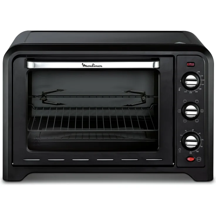 Moulinex ox485810 Backofen Optimo Schwarz 39 L Umluft dreht sich Brosche 2000 W