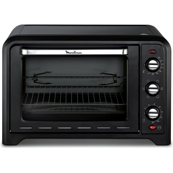 Moulinex ox485810 Backofen Optimo Schwarz 39 L Umluft dreht sich Brosche 2000 W – Bild 1