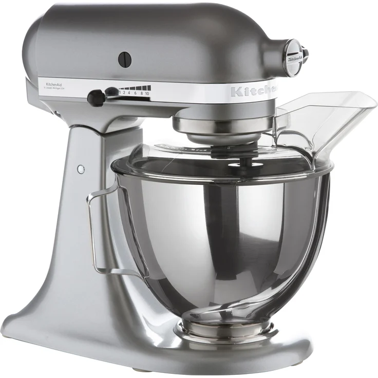 KitchenAid 5KSM95PSECU, Küchenmaschine, Direktantrieb, 275 Watt, silber, Serie: 5KSM95PS – Bild 3