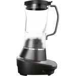 AEG TB7-1-8MTM Standmixer (Geschwindigkeitsanpassung, 3 Stufen, 4 Rezeptprogramme, Pulsfunktion, inkl. Zubehör, 10°-Neigung, Touch-Display, 6-Klingen Edelstahlmesser, 1,5 l Tritan-Krug, grau)