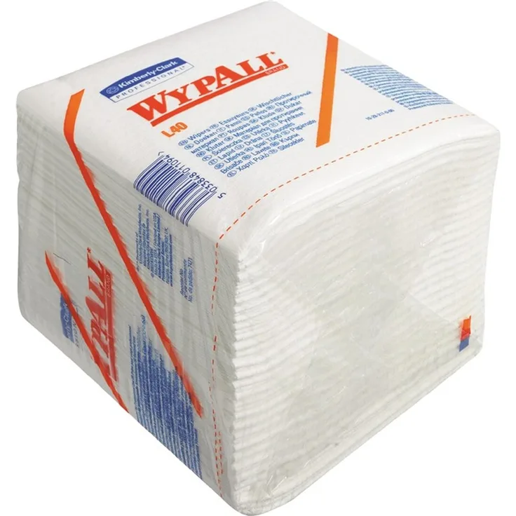 Wischtuch WYPALL L 40 7471 L305xB318ca.mm weiß 1-lagig,viertelgefaltet