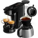 Philips Senseo HD6592-60 Switch 2-in-1 Kaffeemaschine, schwarz - Preisvergleich