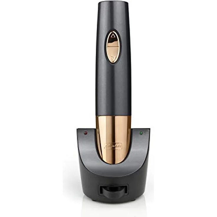 Cuisinart CWO50E Automatischer Weinöffner mitternachtsgrau & kupferfarben wiederaufladbar