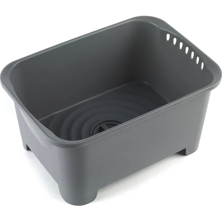 Beldray LA042873 Spülschüssel mit Stöpsel, 8 l, Grau