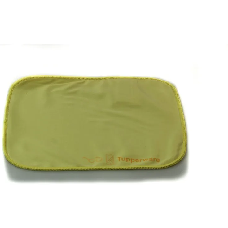 TUPPERWARE FaserPro Durchblick gelb Brillenputztuch - Hergestellt aus recyceltem Material