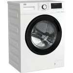 Beko WML71465S, Frontlader-Waschmaschine, A, Fassungsvermögen 7 kg, Standgerät, Breite 60 cm, Programmablaufanzige, Toch-Display